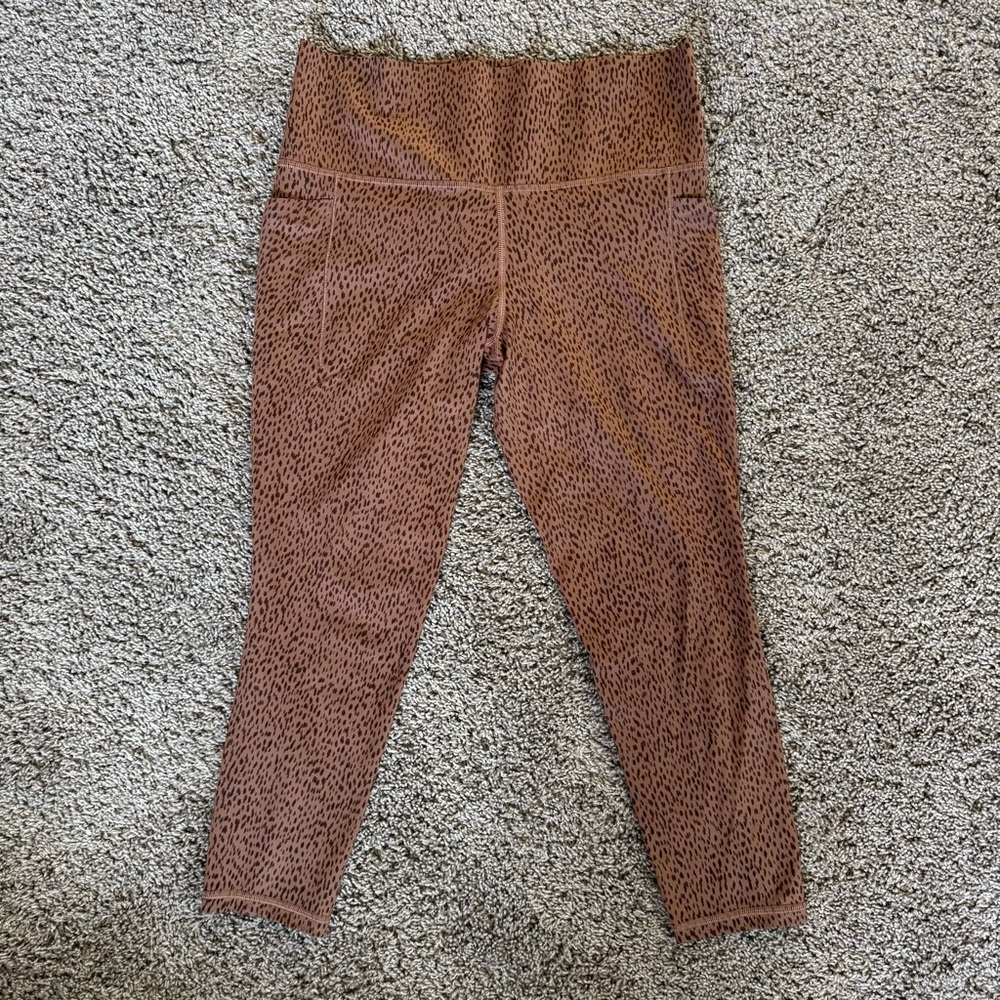 Athleta Cropped Leggings Size Large